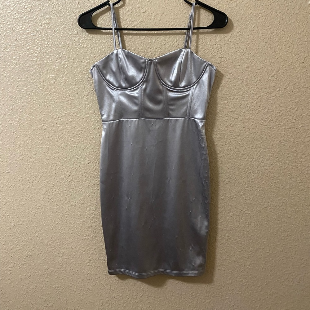 Silver Forever 21 Dress